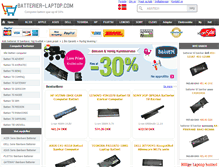 Tablet Screenshot of batterier-laptop.com